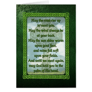 Green Irish Blessing