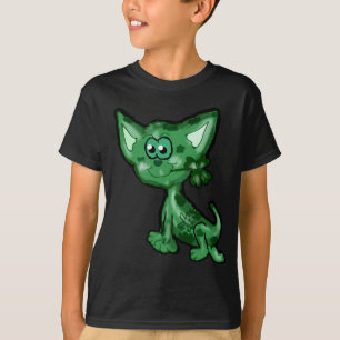 Green Irish Chihuahua Kids  Shirt