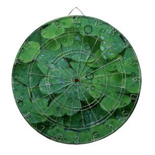Green Irish Clover Dartboard