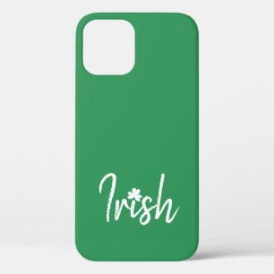 Green Irish Shamrock St Patricks Day iPhone 12 Pro Case