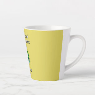 Green is Great. International Day of Forests (IDF) Latte Mug