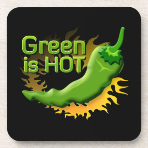Green is HOT Coaster