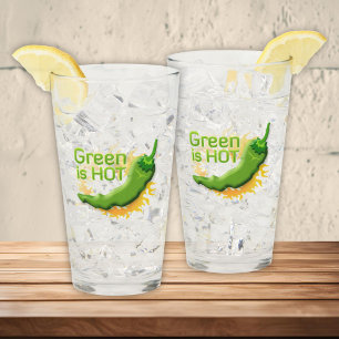 Green is HOT Glass