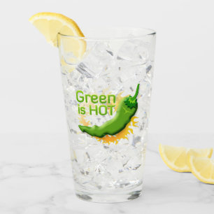 Green is HOT Glass