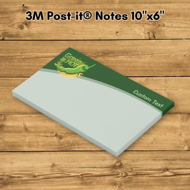 Green is HOT Post-it Notes (Creator Uploaded)