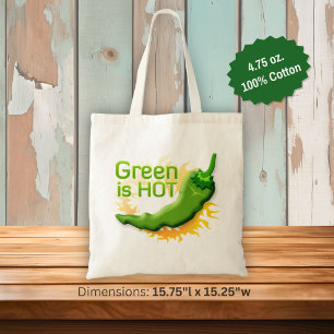 Green is HOT Tote Bag