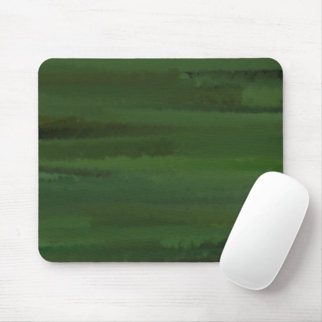 Green Is My Favourite Colour Mouse Pad (With Mouse)
