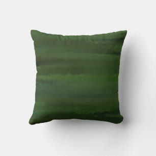 Green Is My Favourite Colour Throw Pillow