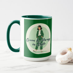 Green Is My Vibe Shirt – St Patrick’s Day - caneca Mug