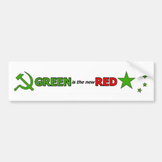Green is the new Red Bumper Sticker