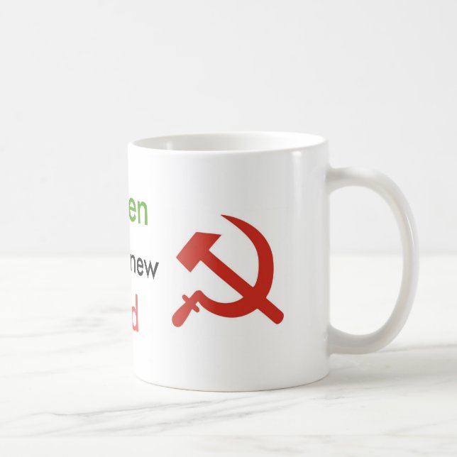 Green is the new Red Coffe Mug (Right)