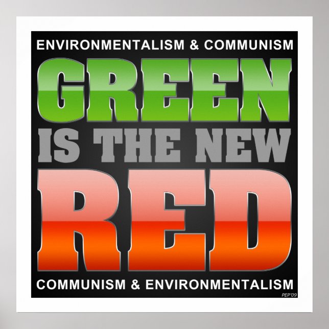 Green Is The New Red Poster (Front)