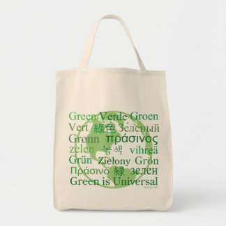 Green Is Universal Organic Tote bag