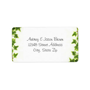 Green Ivy - Address Labels