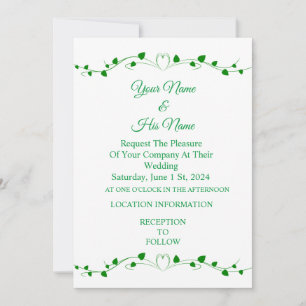 Green Ivy Heart Vine Thunder_Cove Invitation