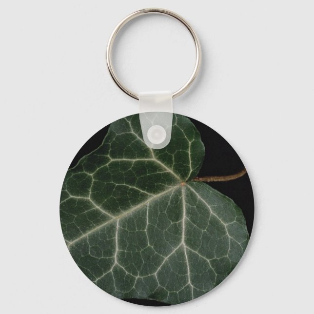 Green Ivy leaf Key Ring (Front)