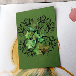 Green Ivy Nature Invitation