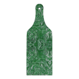 green jade chinese dragon sculpture cutting board
