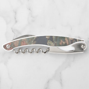 Green Jasper Stone Look Corkscrew