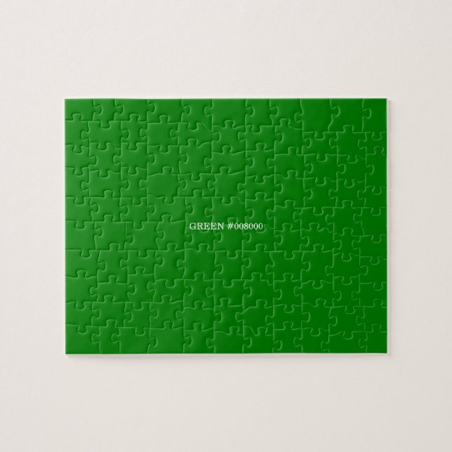 green jigsaw puzzle (Horizontal)
