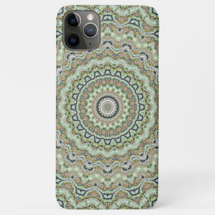 Green kaleidoscope iPhone 11 pro max case
