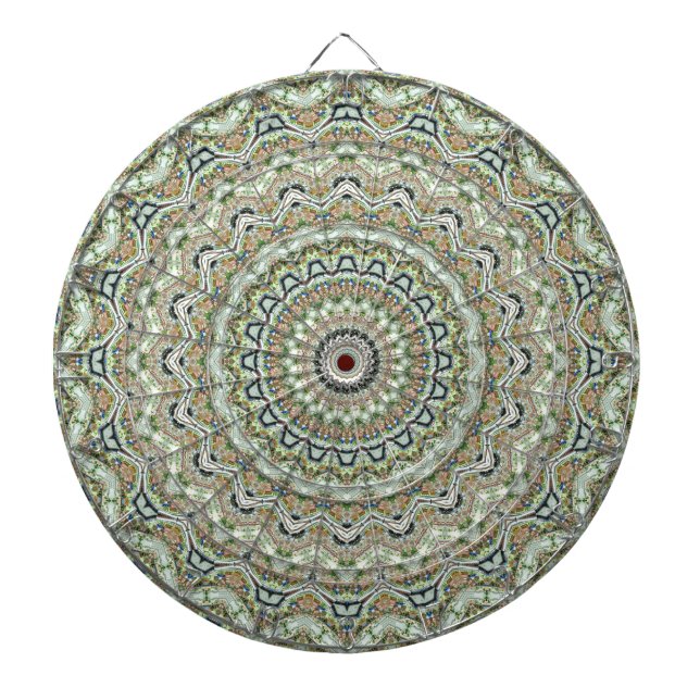 Green Kaleidoscope Dartboard (Front)