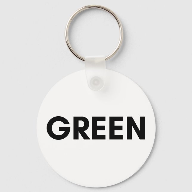 green key ring (Front)