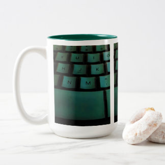 Green Keyboard Mug