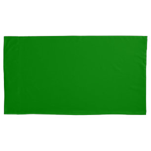 Green King Size Pillowcase