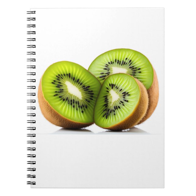 Green kiwi fruit notebook (Front)