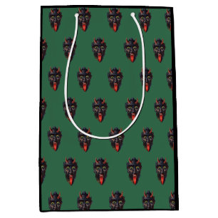 Green Krampus Medium Gift Bag