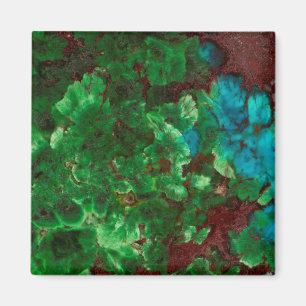 Green Laced Shattuckite Magnet