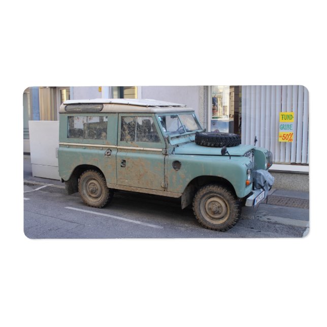 Green Land Rover (Front)