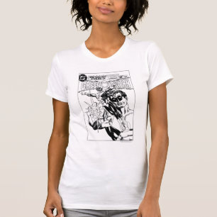 Green Lantern - Action Comic Cover, Black and Whit T-Shirt