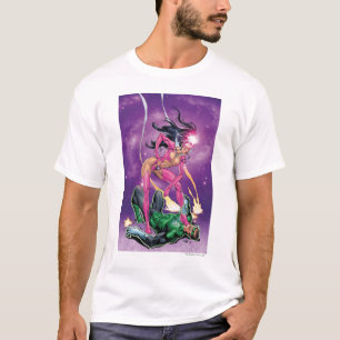 Green Lantern and Star Sapphire - Colour T-Shirt