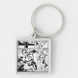 Green Lantern and The Flash Panel 2 Key Ring