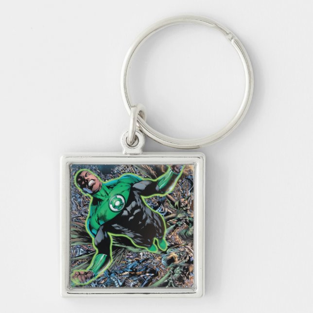 Green Lantern and the Moon Key Ring (Front)