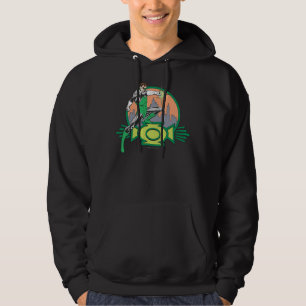 Green Lantern & Cityscape Hoodie