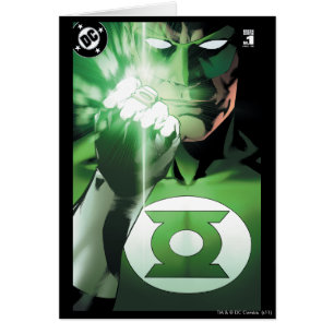 Green Lantern close up cover