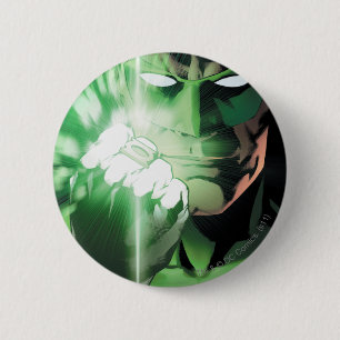 Green Lantern close up cover 6 Cm Round Badge