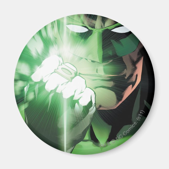 Green Lantern close up cover Magnet (Front)