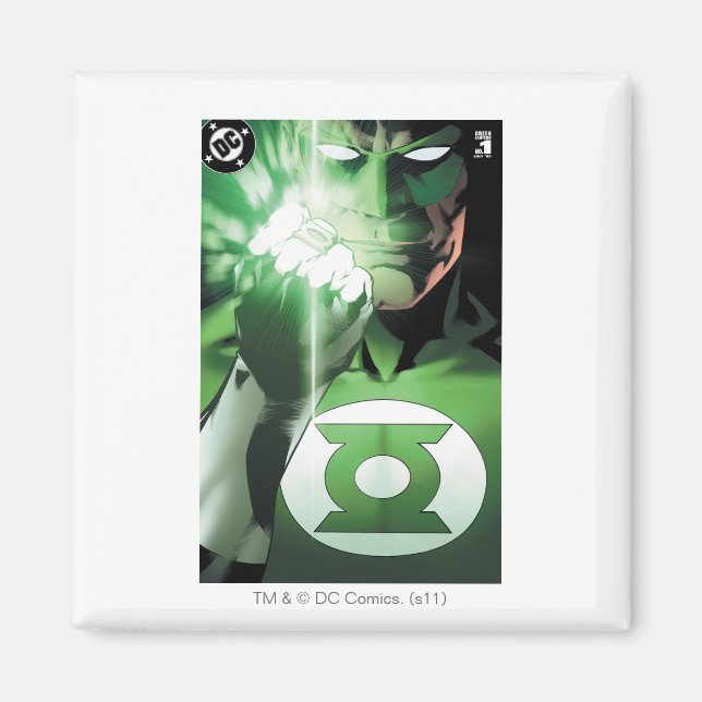 Green Lantern close up cover Magnet (Front)