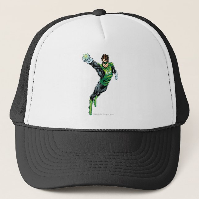 Green Lantern - Comic,  Arm out Trucker Hat (Front)