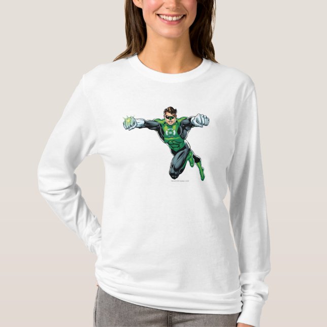 Green Lantern - Comic,  Looking Forward T-Shirt (Front)