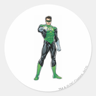 Green Lantern - Comic, Standing Classic Round Sticker