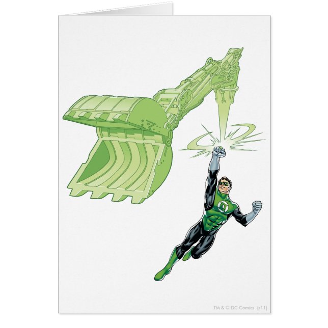 Green Lantern - Comic, with machine (Front)