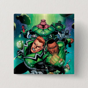Green Lantern Corps 15 Cm Square Badge