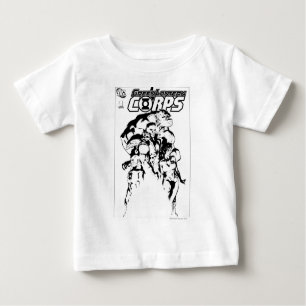 Green Lantern Corps, Black and White Baby T-Shirt