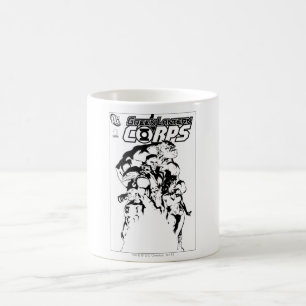Green Lantern Corps, Black and White Coffee Mug