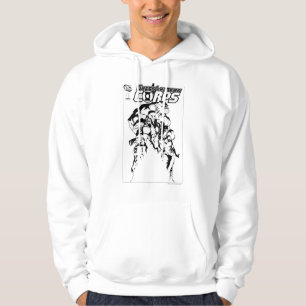 Green Lantern Corps, Black and White Hoodie